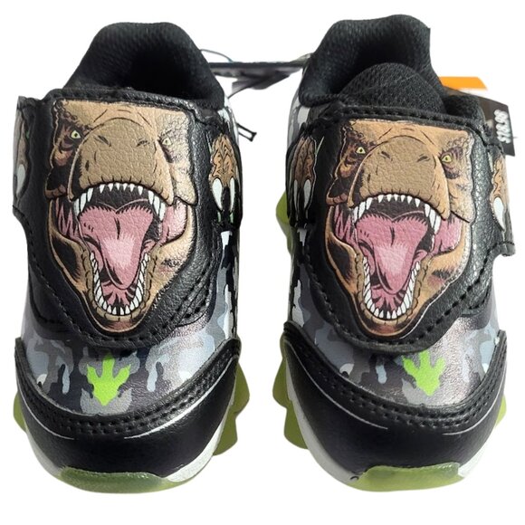 UNIVERSAL STUDIOS Jurassic Park Lighted Shoes - New With Tags Infant Boys 5 - Picture 1 of 5